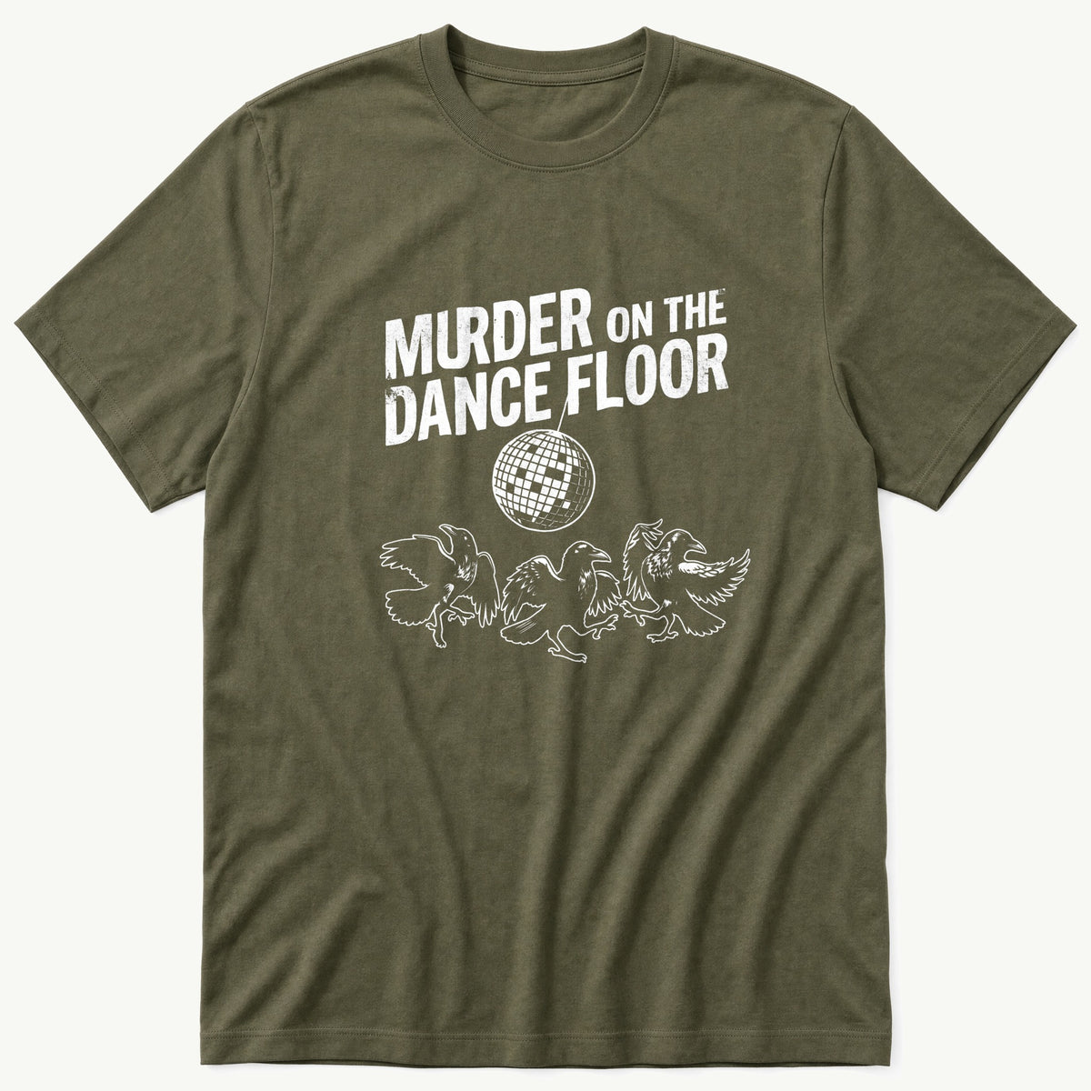 Murder On Floor 44 — Olive T-Shirt