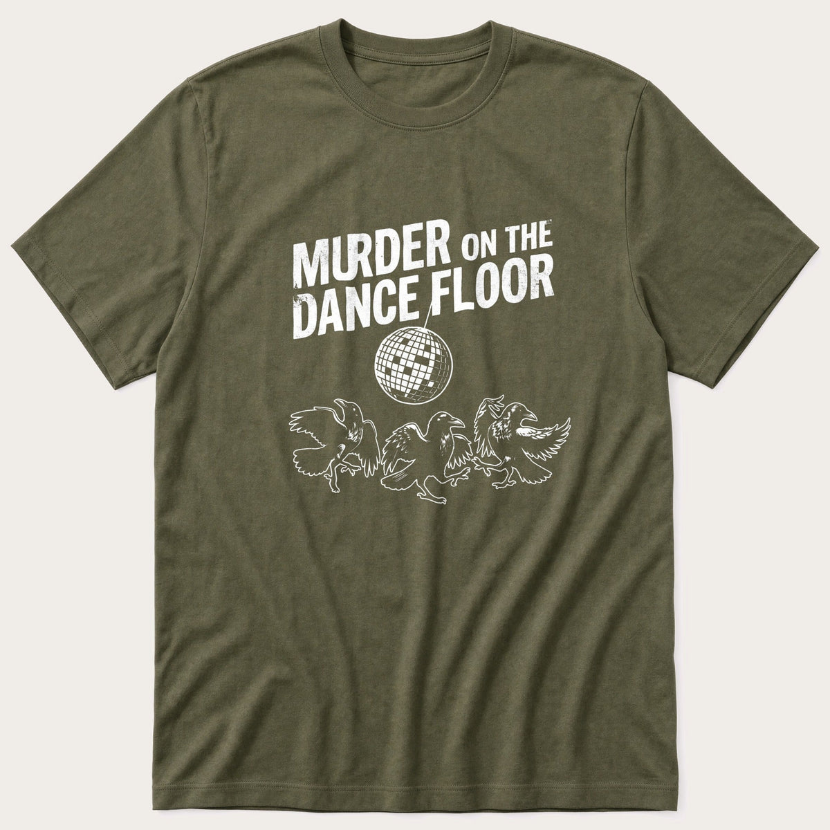 Murder On Floor 44 — Olive T-Shirt