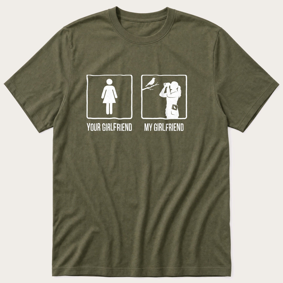 My Girlfriend 34 — Olive T-Shirt