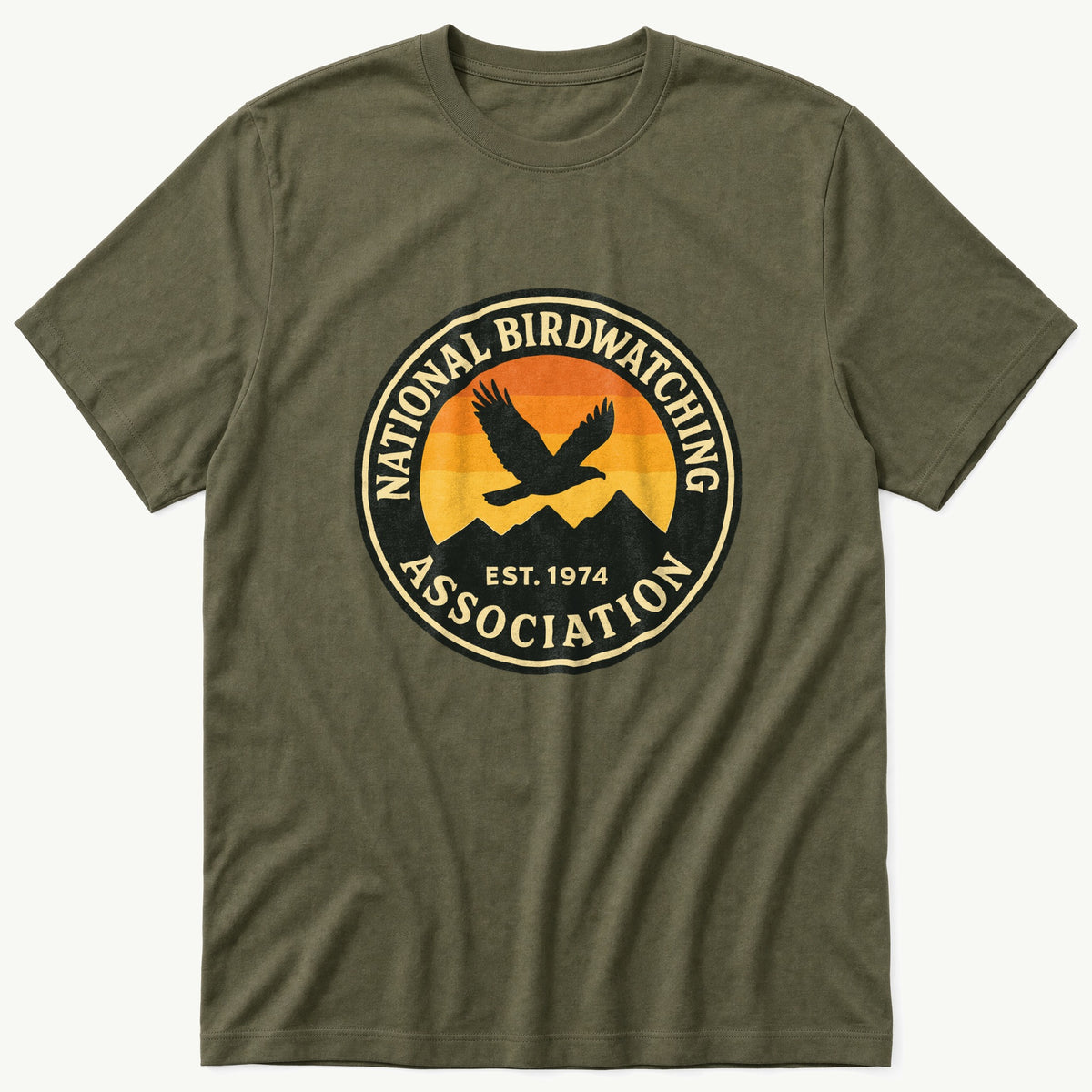 national-birdwatchin — Olive T-Shirt