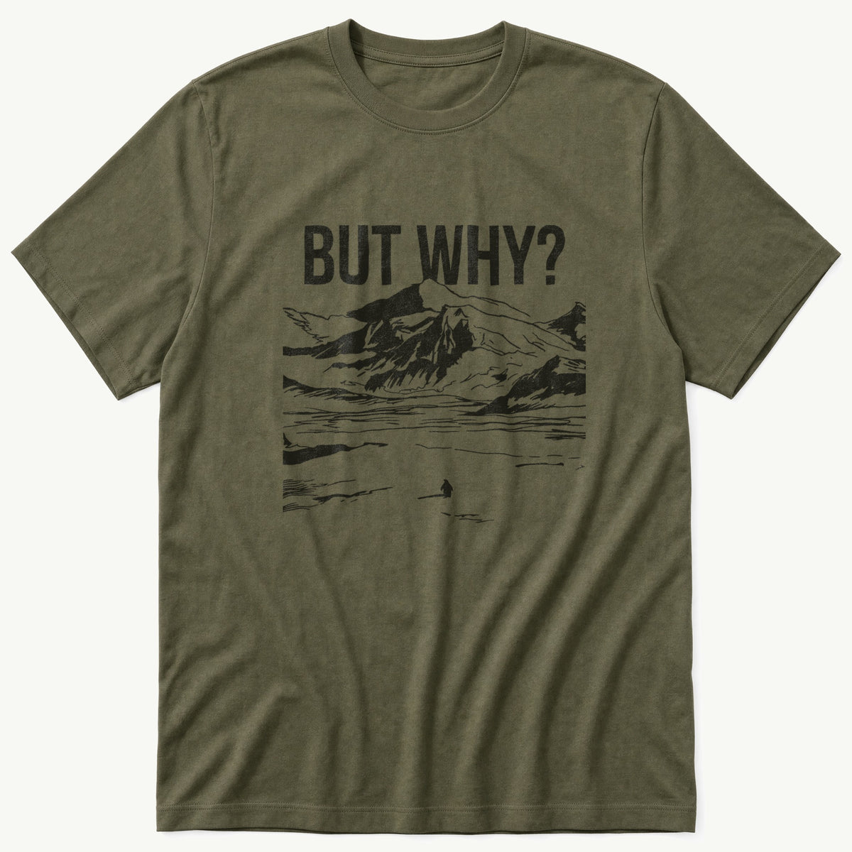 Nihilist Penguin 6 — Olive T-Shirt