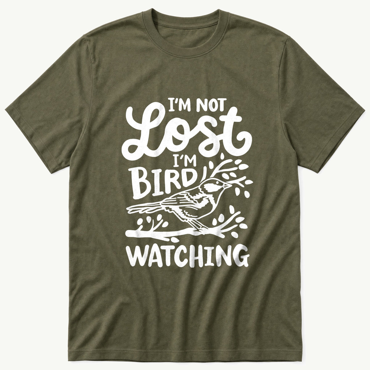 Not Lost — Olive T-Shirt