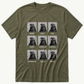 pigeon-emotions — Olive T-Shirt