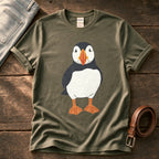 Puffin 22 — Olive Comfort Colors tee