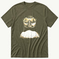 Sunglass Puffin 8 — Olive T-Shirt