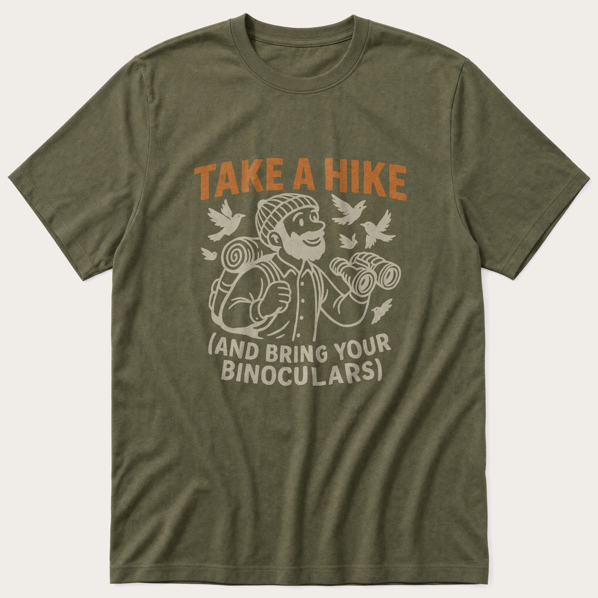 Take A Hike — Olive T-Shirt