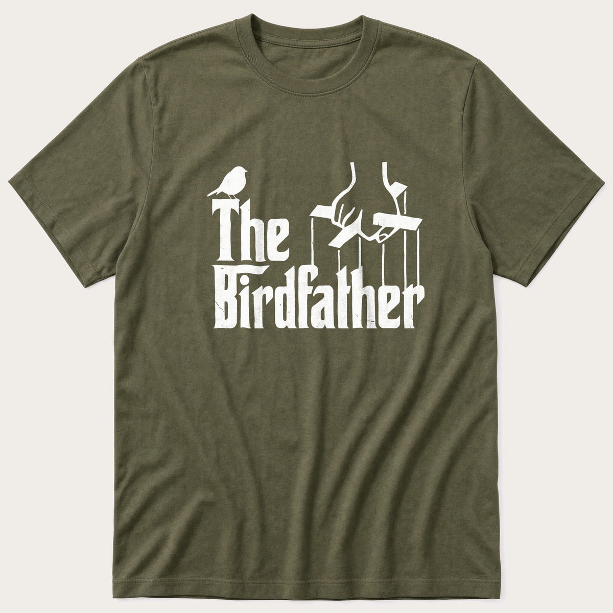 The BirdFather — Olive T-Shirt