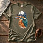 Trucker Fisher 3 — Olive Comfort Colors tee