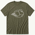 white loaf pidgin — Olive T-Shirt