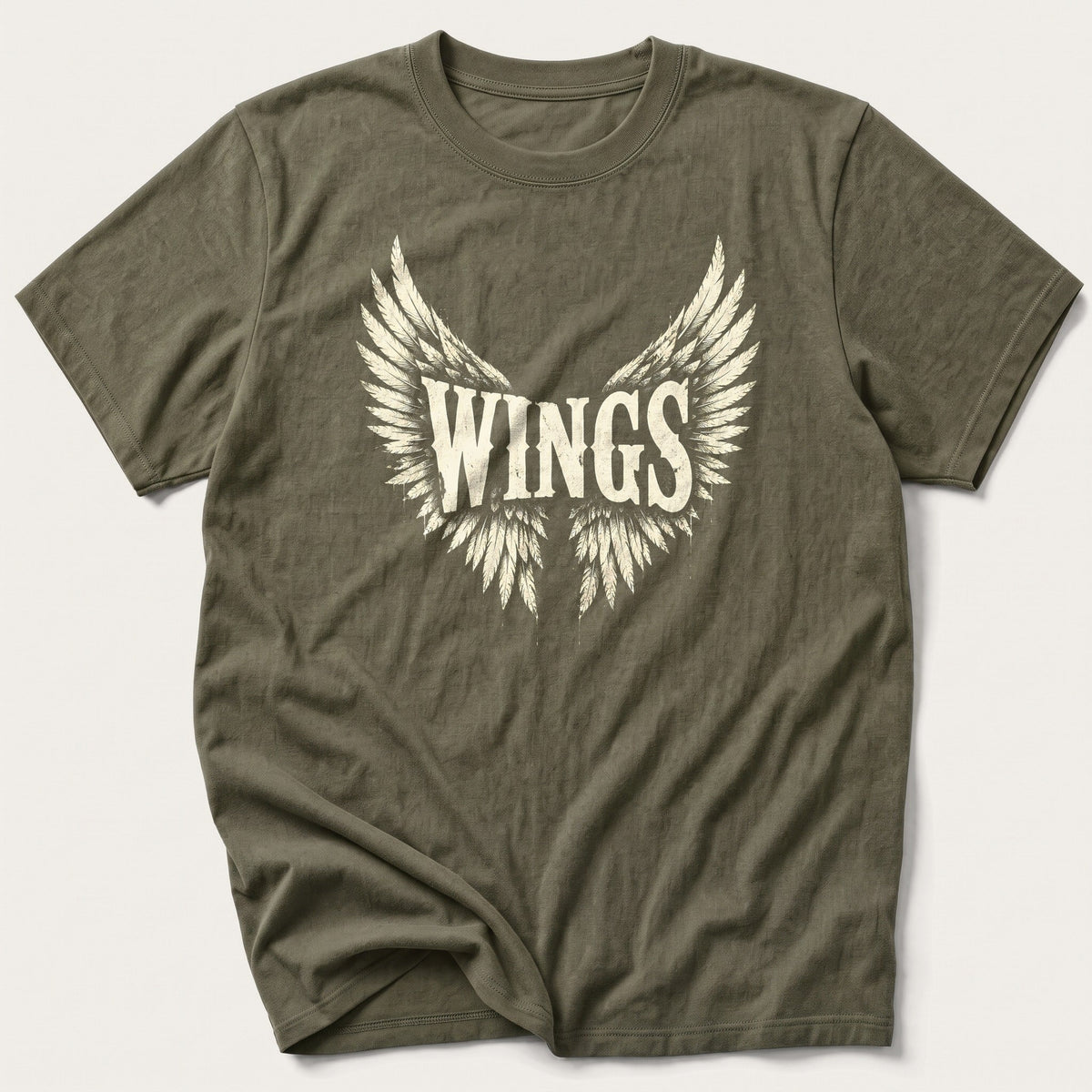 Wings — Olive T-Shirt