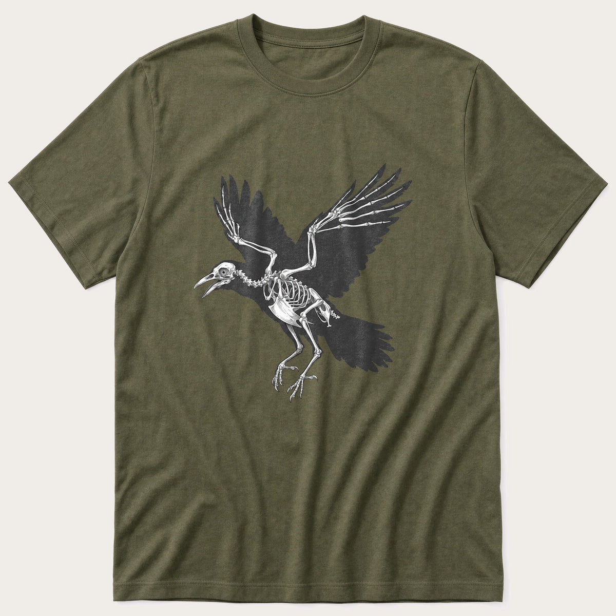 Xray Crow — Olive T-Shirt