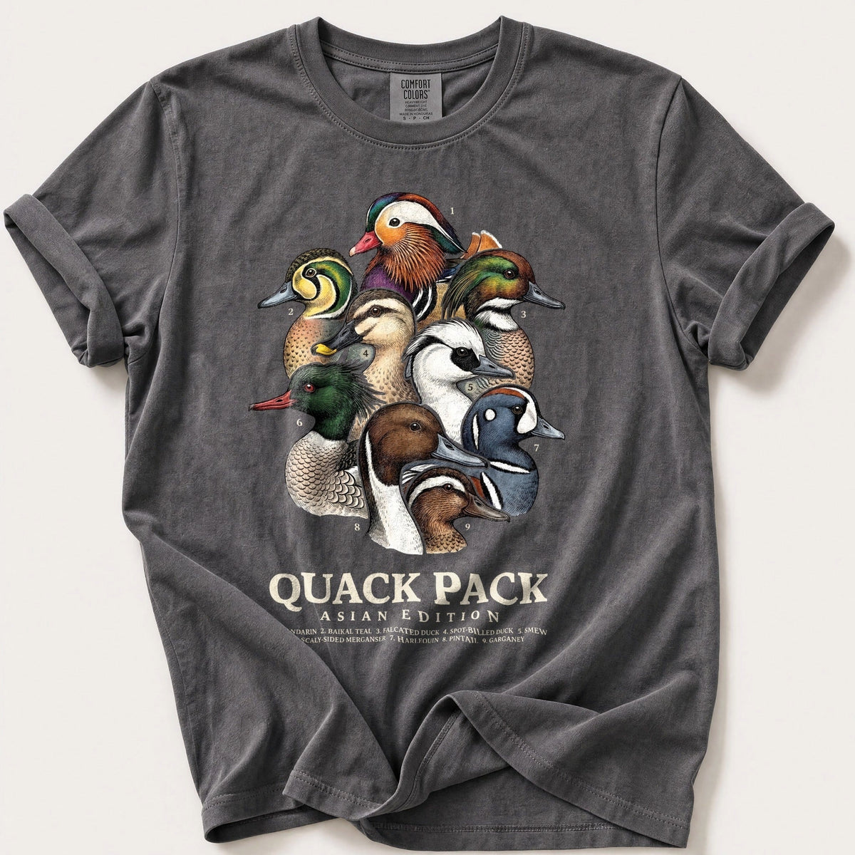 Asian Quack Pack — Pepper Comfort Colors tee