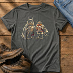 Bat N Robin 2 — Pepper Comfort Colors tee