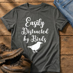 BIRD 26 — Pepper Comfort Colors tee