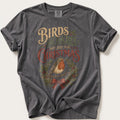Birds Are For Life — Pepper Comfort Colors tee