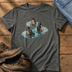 Bottoms Up Mallards — Pepper Comfort Colors tee