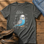 Budgie Anatomy cute — Pepper Comfort Colors tee