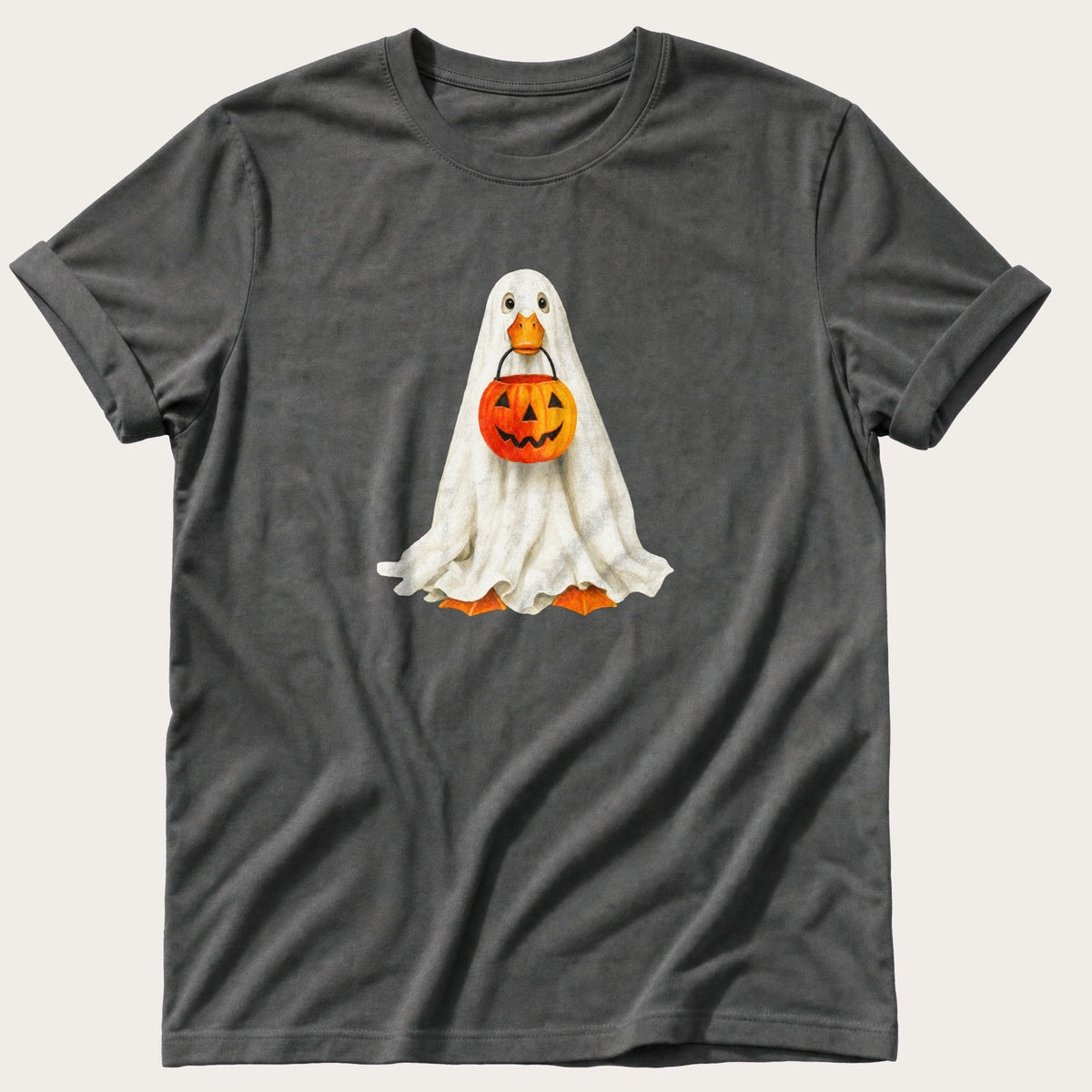 Duck Or Treat — Pepper Comfort Colors tee