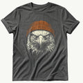 Eagle Beanie 55 — Pepper Comfort Colors tee