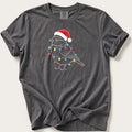 Fairy Light Blue Tit Outline — Pepper Comfort Colors tee