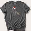 Fairy Light Jay Outline — Pepper Comfort Colors tee