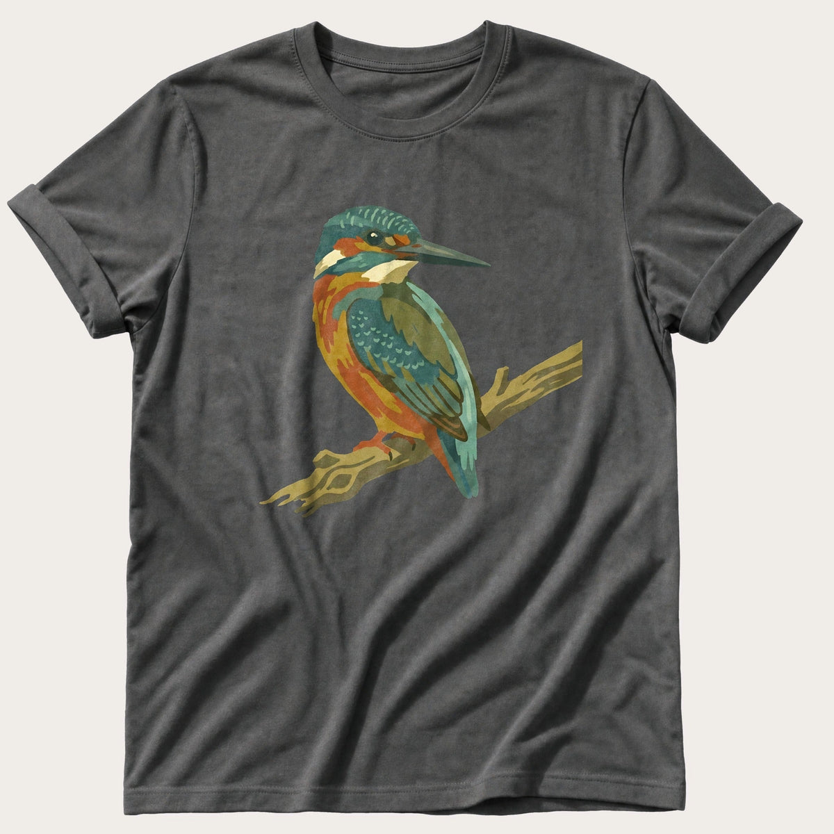 King Fisher 44 — Pepper Comfort Colors tee