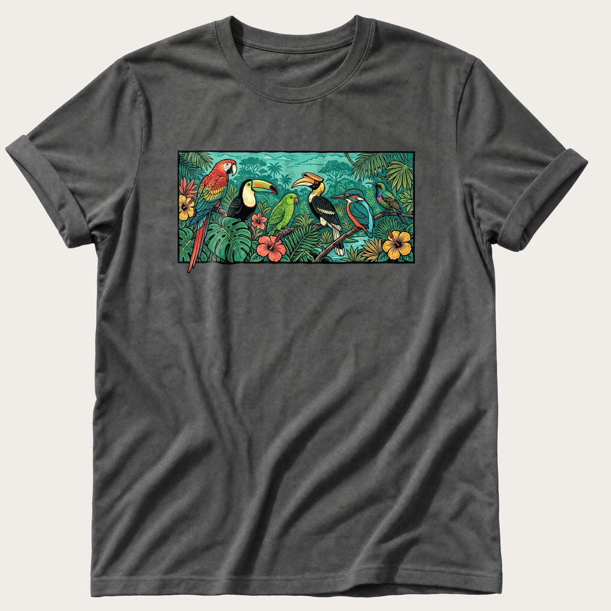 Parrot Species — Pepper Comfort Colors tee