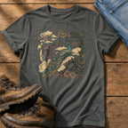 Peacock Murul — Pepper Comfort Colors tee