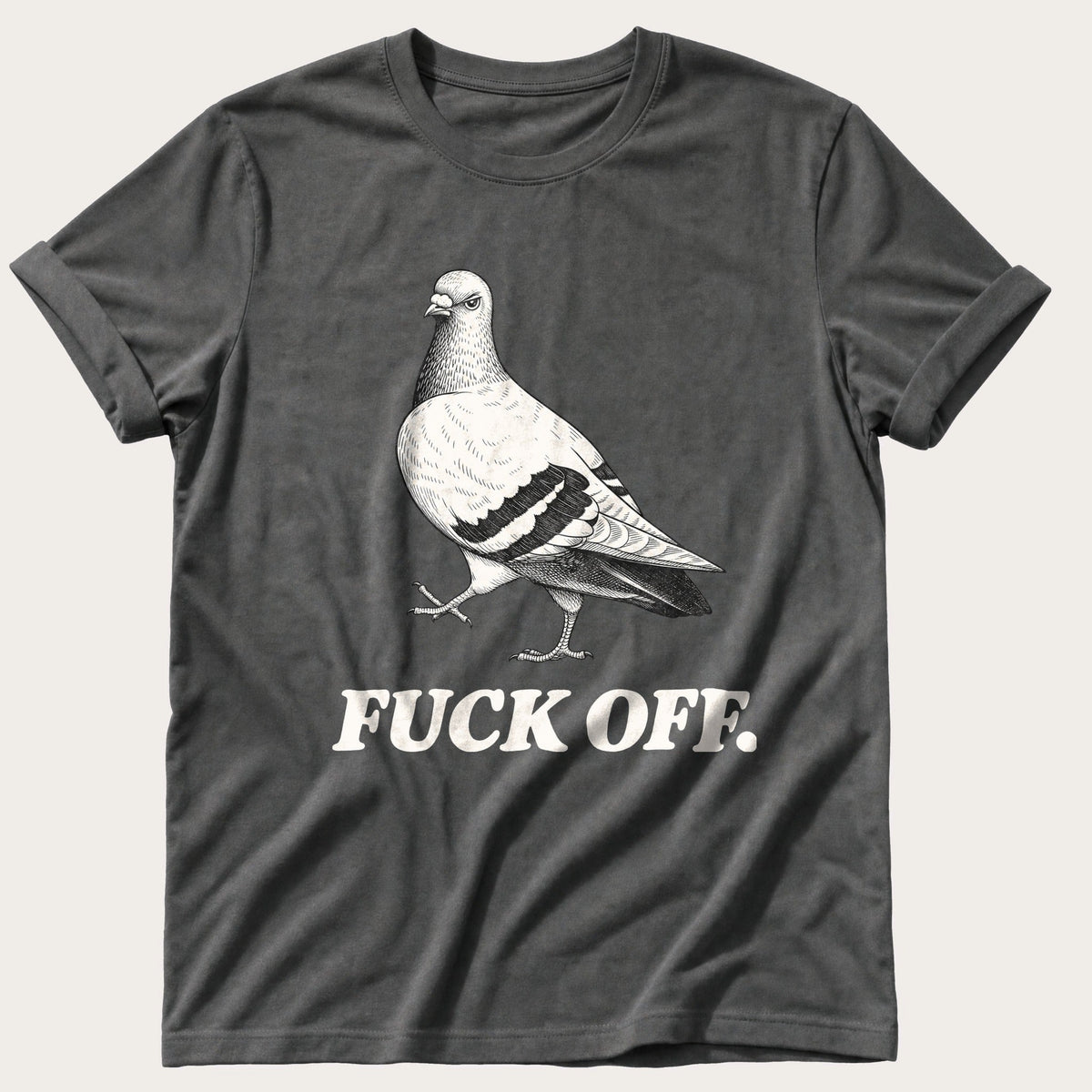 Pigeon Has Spoken — Pepper Comfort Colors tee