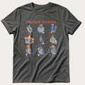 Pigeons Of The World — Pepper Comfort Colors tee