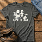 Respect The Locals 11 — Pepper Comfort Colors tee