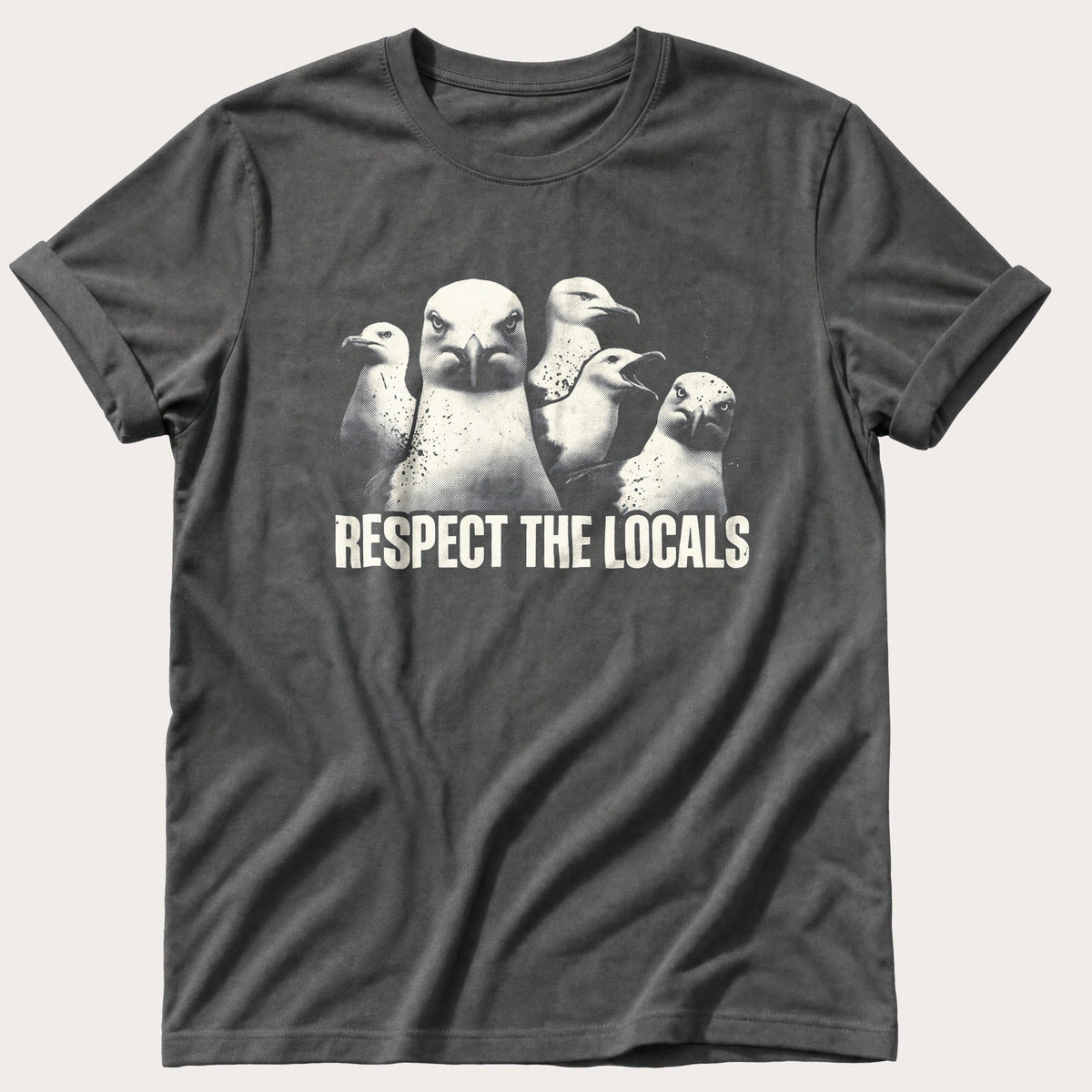 Respect The Locals 11 — Pepper Comfort Colors tee