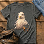 Seagull Nightcap — Pepper Comfort Colors tee