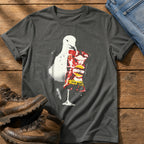 Seagull With Crisps 12 — Pepper Comfort Colors tee