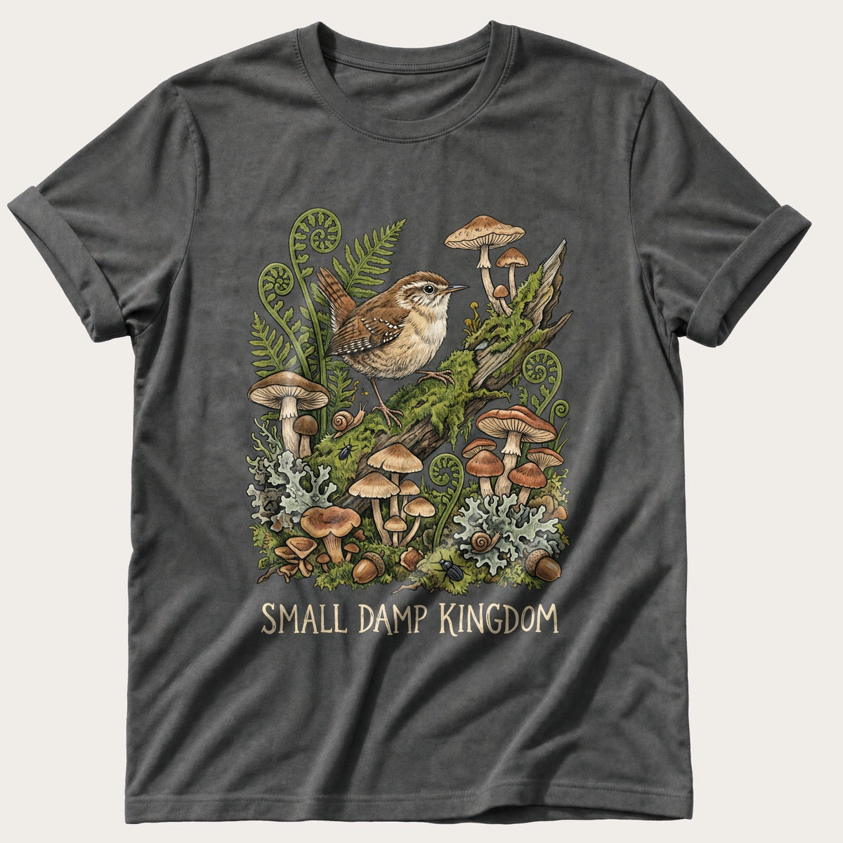 Small Damp Kingdom — Pepper Comfort Colors tee