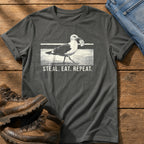 Steal Eat Repeat — Pepper Comfort Colors tee