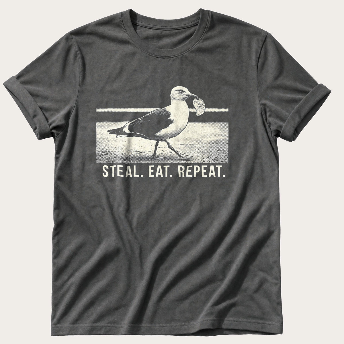 Steal Eat Repeat — Pepper Comfort Colors tee