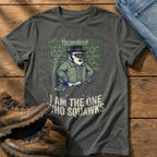 The One Who Squawks — Pepper Comfort Colors tee