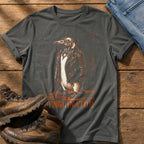 The Penguinator — Pepper Comfort Colors tee
