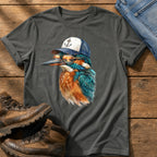 Trucker Fisher 3 — Pepper Comfort Colors tee