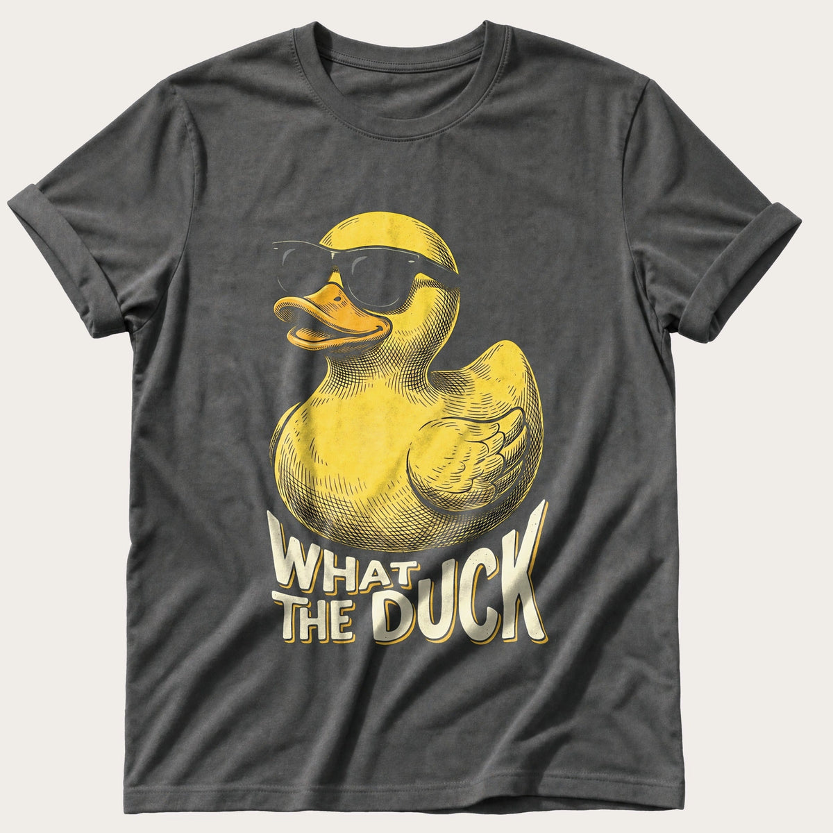 What The Duck 88 — Pepper Comfort Colors tee