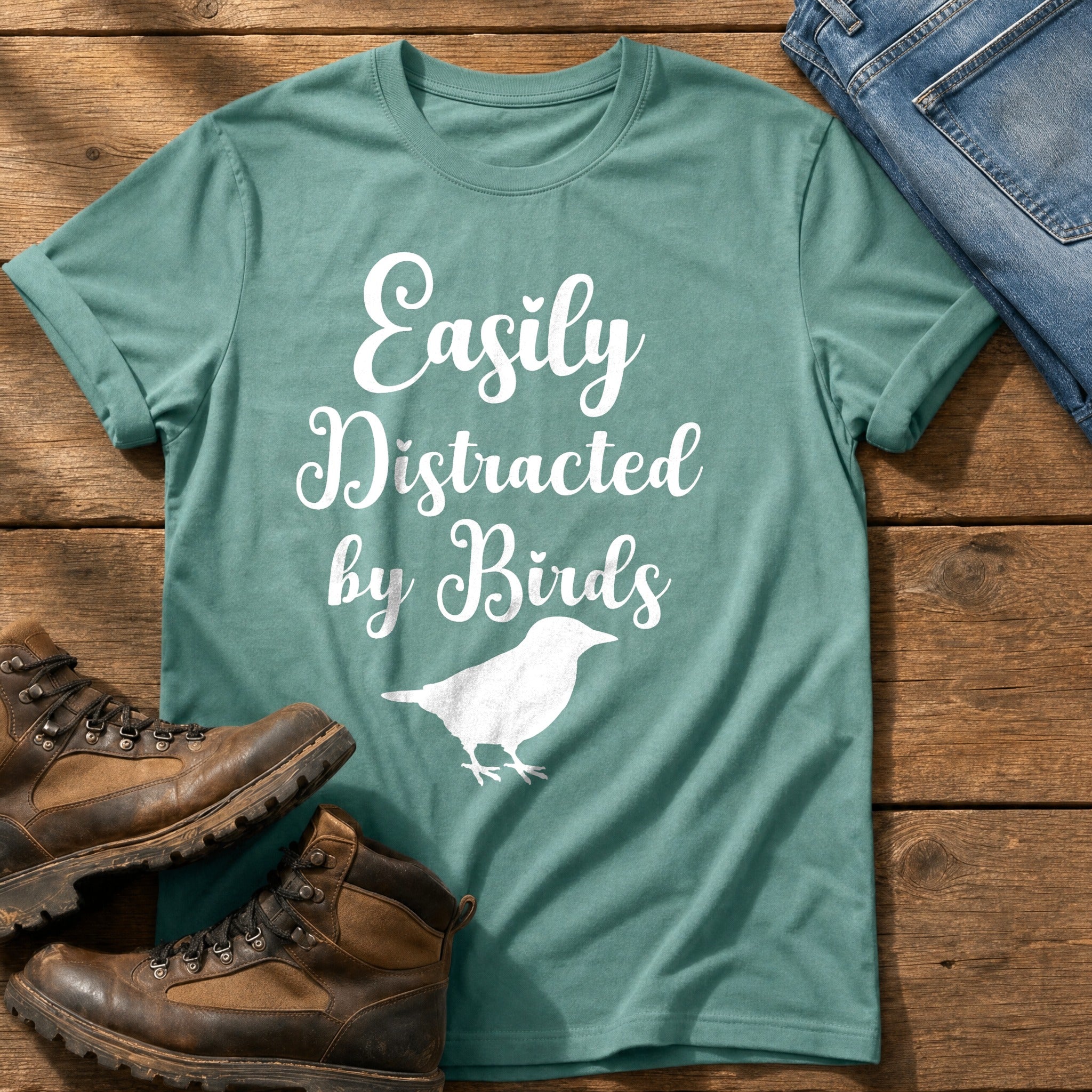 BIRD 26 — Seafoam Comfort Colors tee