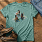 Bottoms Up Mallards — Seafoam Comfort Colors tee