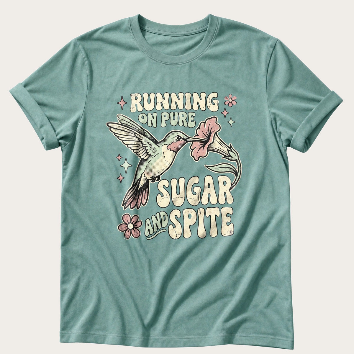 Sugar And Spite — Seafoam Comfort Colors tee