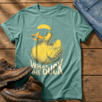 What The Duck 88 — Seafoam Comfort Colors tee