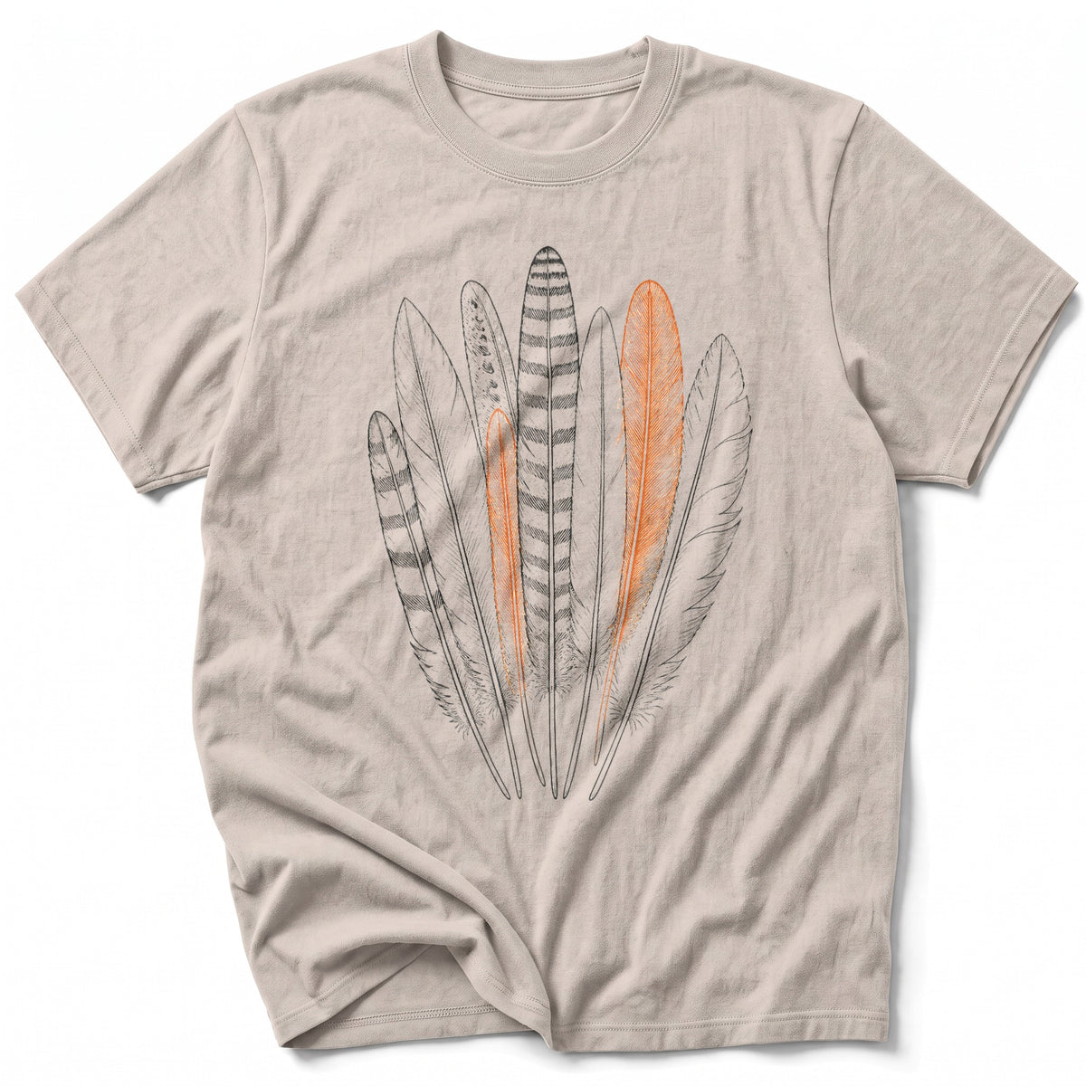 Feather Study T-Shirt