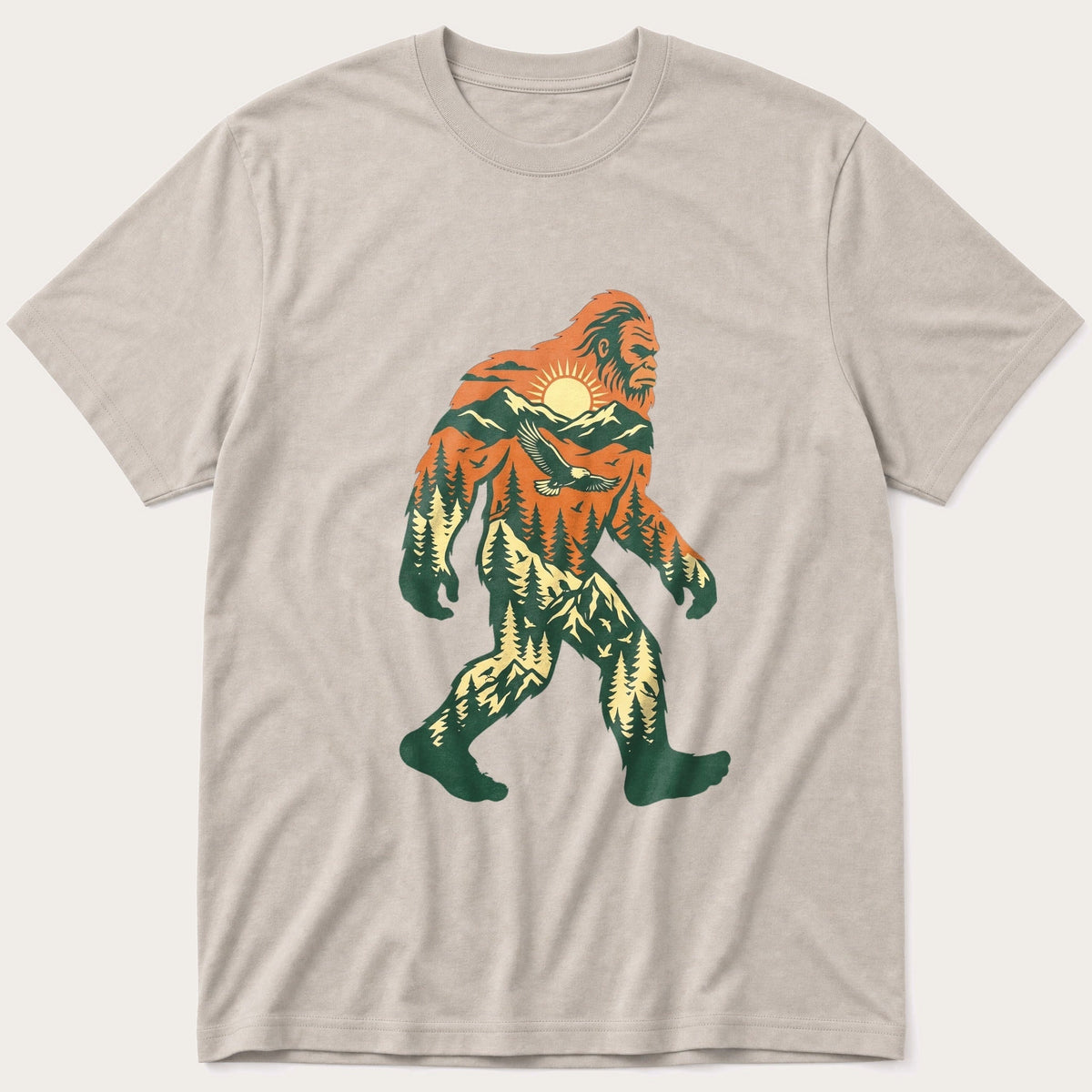 Bigfoot 66 — Stone T-Shirt