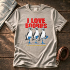 Boobies 3 — Stone Comfort Colors tee