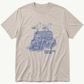Coastal Crew 33 — Stone T-Shirt