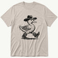 Cowboy Duck 3 — Stone T-Shirt